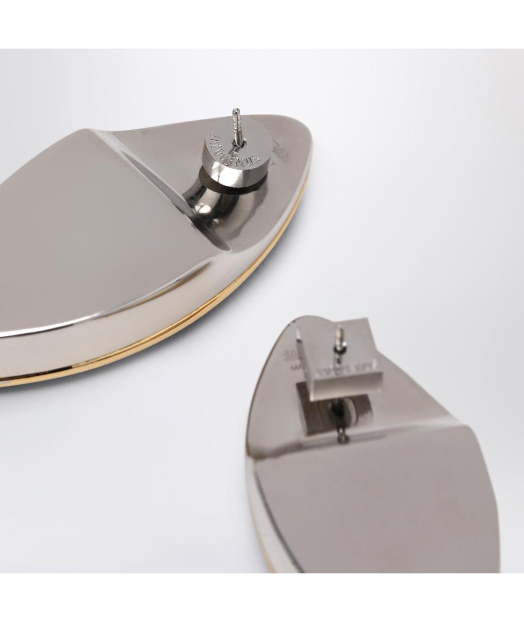 JACQUEMUS Золотые серьги, фото 2