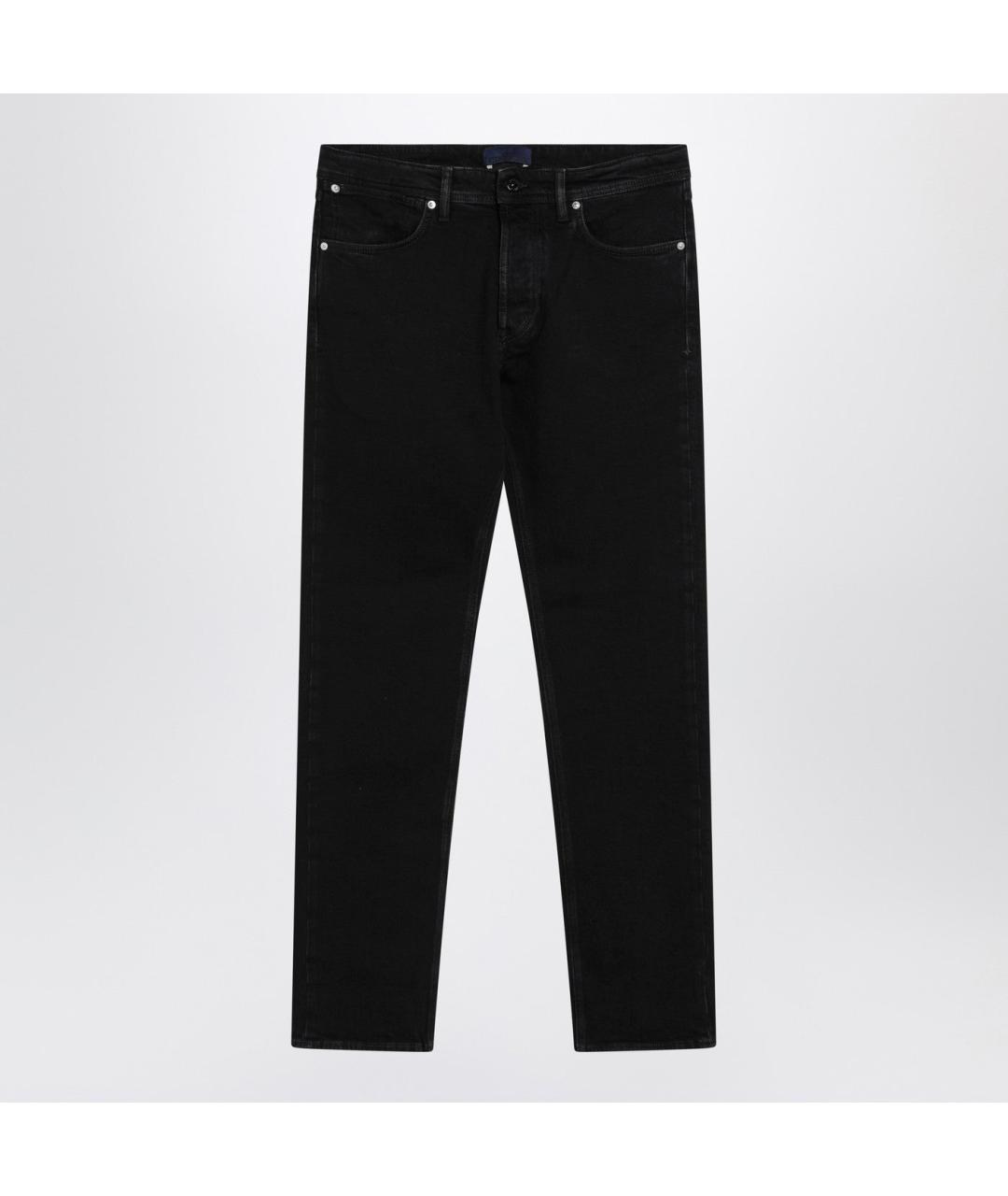 STONE ISLAND Черные повседневные брюки, фото 2