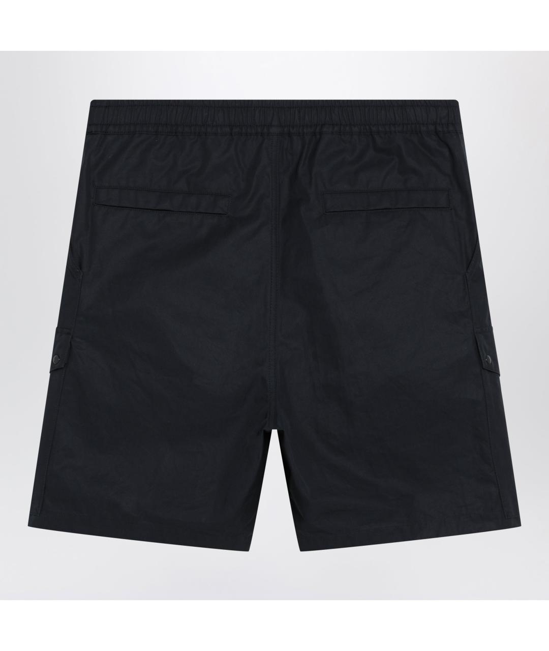 STONE ISLAND Синие хлопковые шорты, фото 2