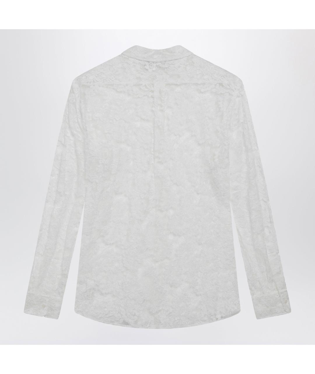 DOLCE&GABBANA Белая кэжуал рубашка, фото 2