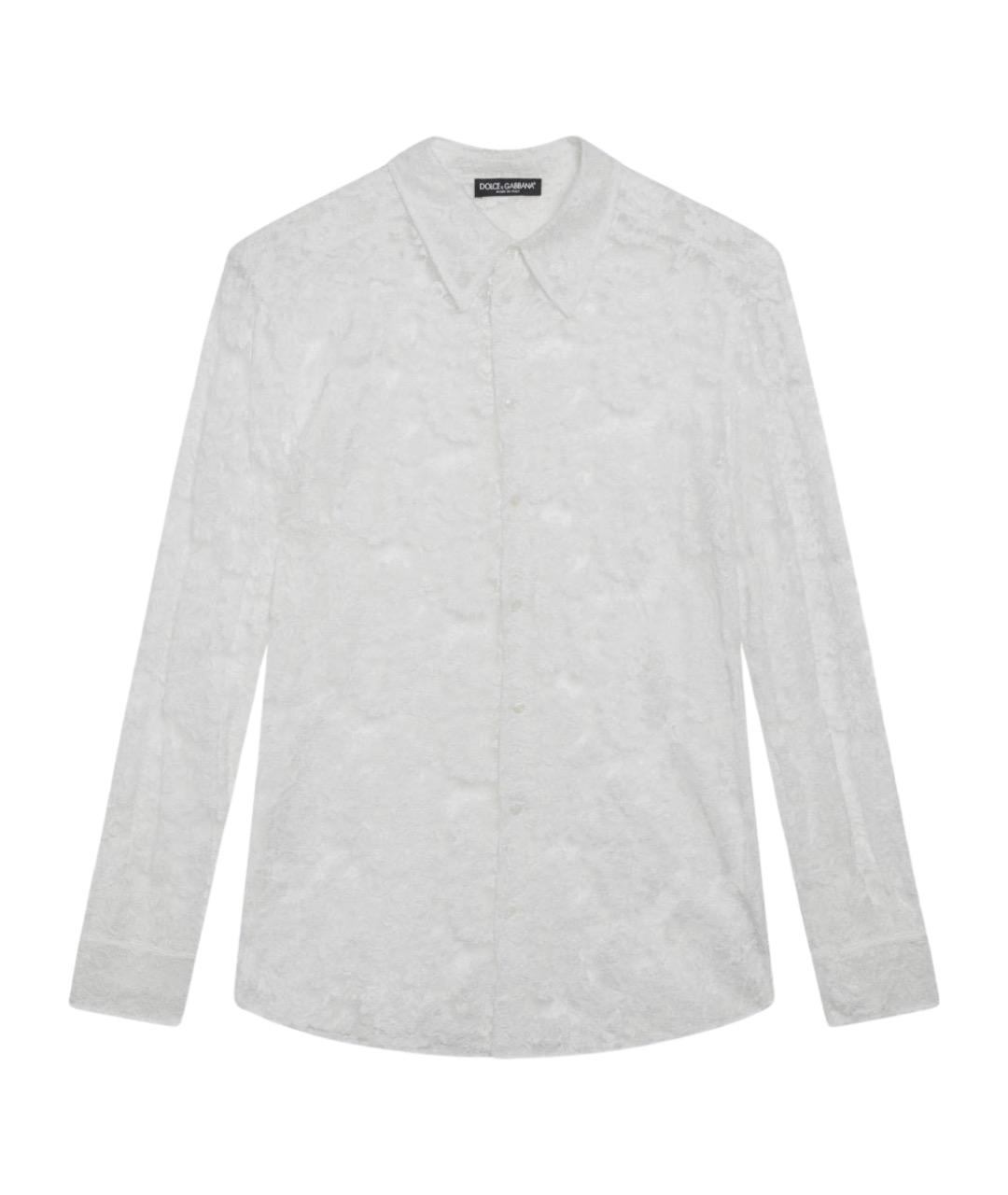 DOLCE&GABBANA Белая кэжуал рубашка, фото 1