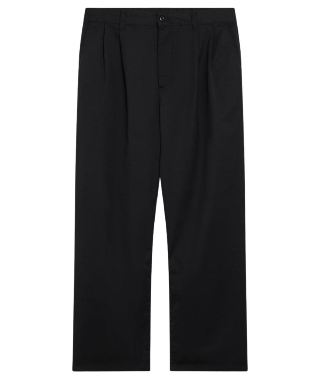 CARHARTT WIP Черные полиэстеровые повседневные брюки, фото 1