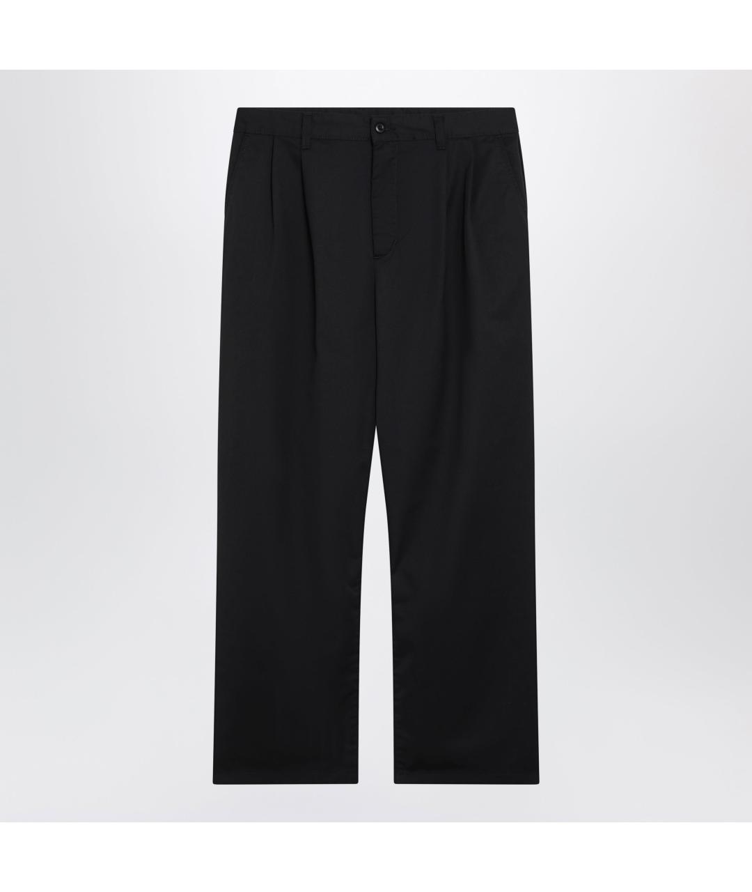 CARHARTT WIP Черные полиэстеровые повседневные брюки, фото 3