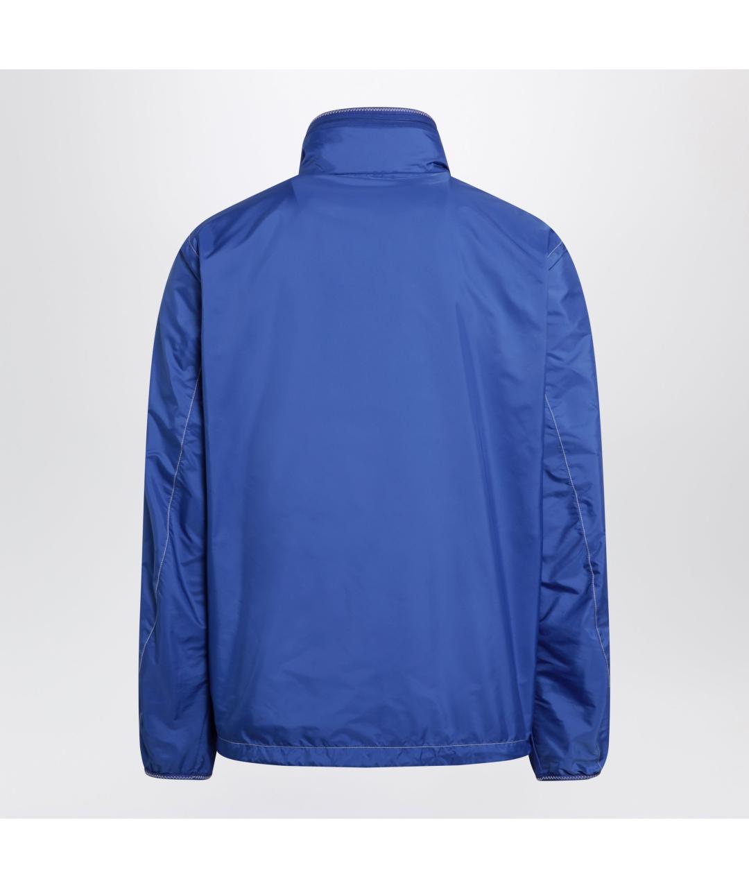 MONCLER Синяя полиамидовая куртка, фото 3