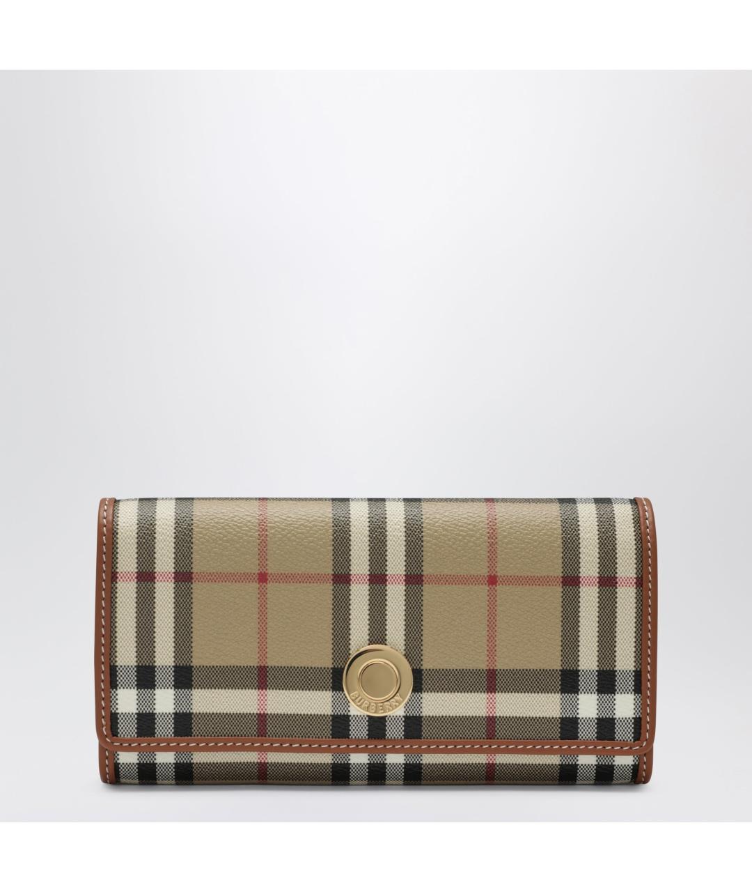 BURBERRY Бежевый кошелек, фото 3
