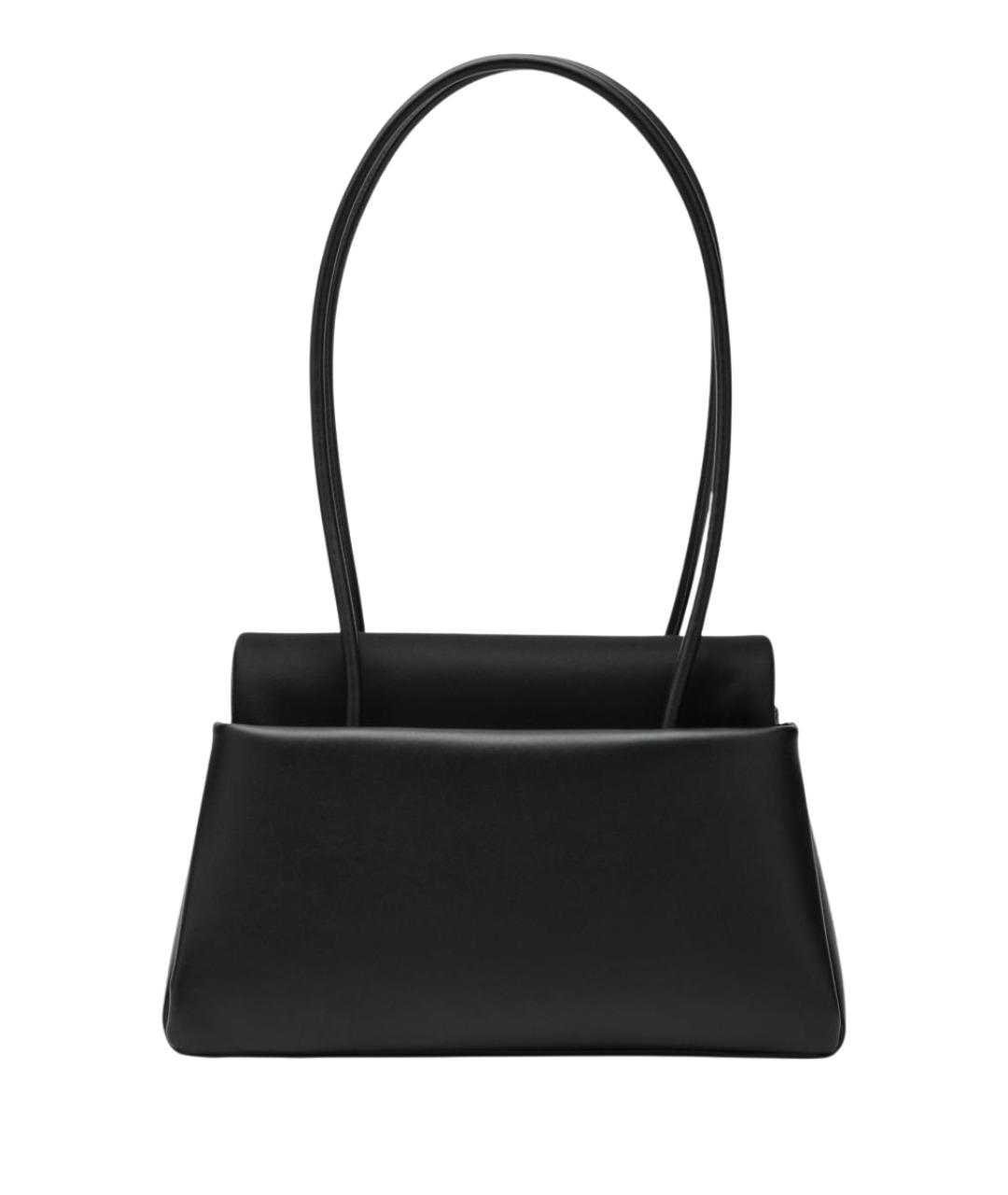 PRADA Черная кожаная сумка с короткими ручками, фото 2