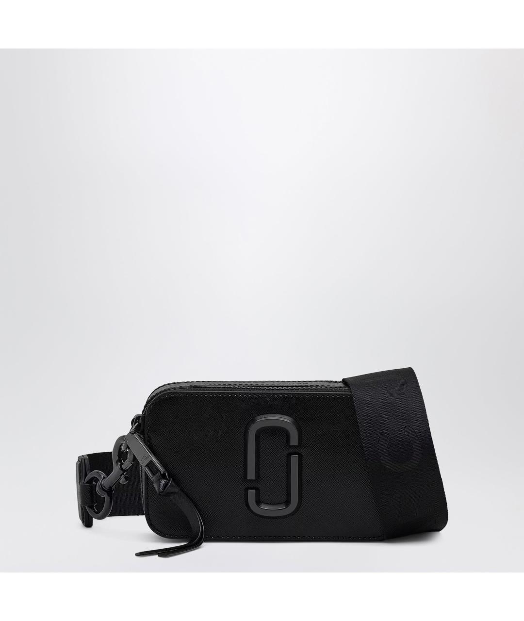 MARC JACOBS Черная кожаная сумка через плечо, фото 3