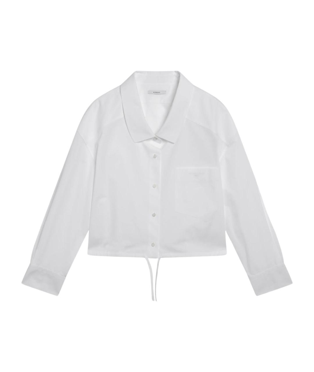 GIVENCHY Белая хлопковая рубашка, фото 1