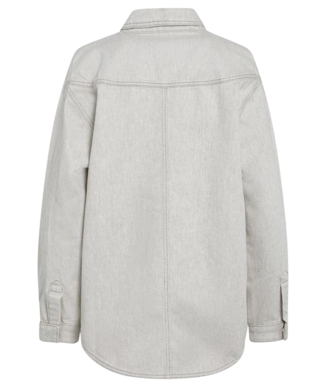 JACQUEMUS Бежевая хлопковая рубашка, фото 2