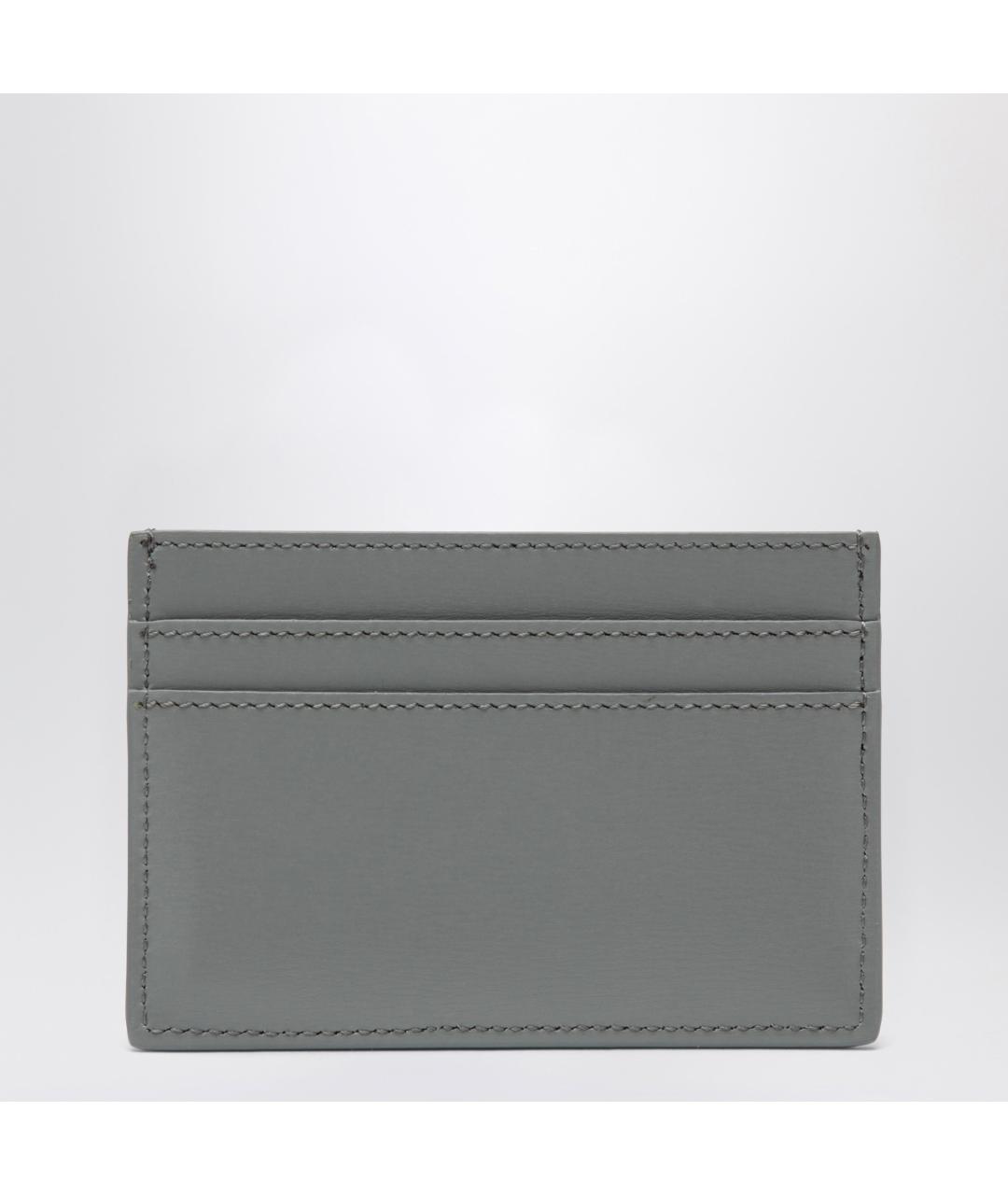 FENDI Серый кожаный кардхолдер, фото 2