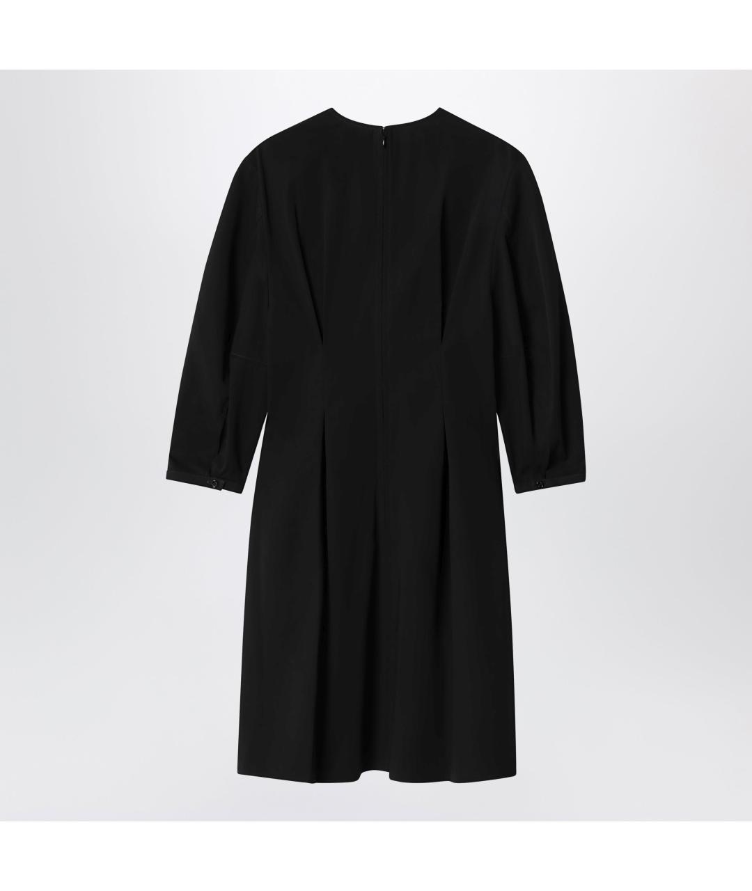 TOTEME Черное хлопковое повседневное платье, фото 3