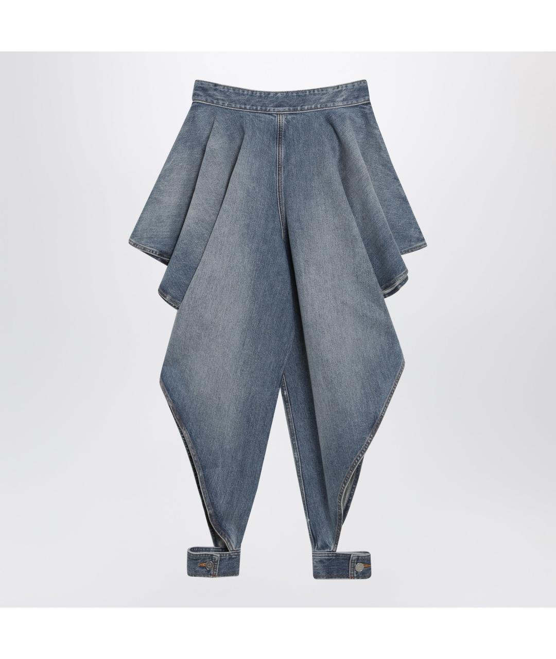 ALAIA Синие джинсы клеш, фото 2