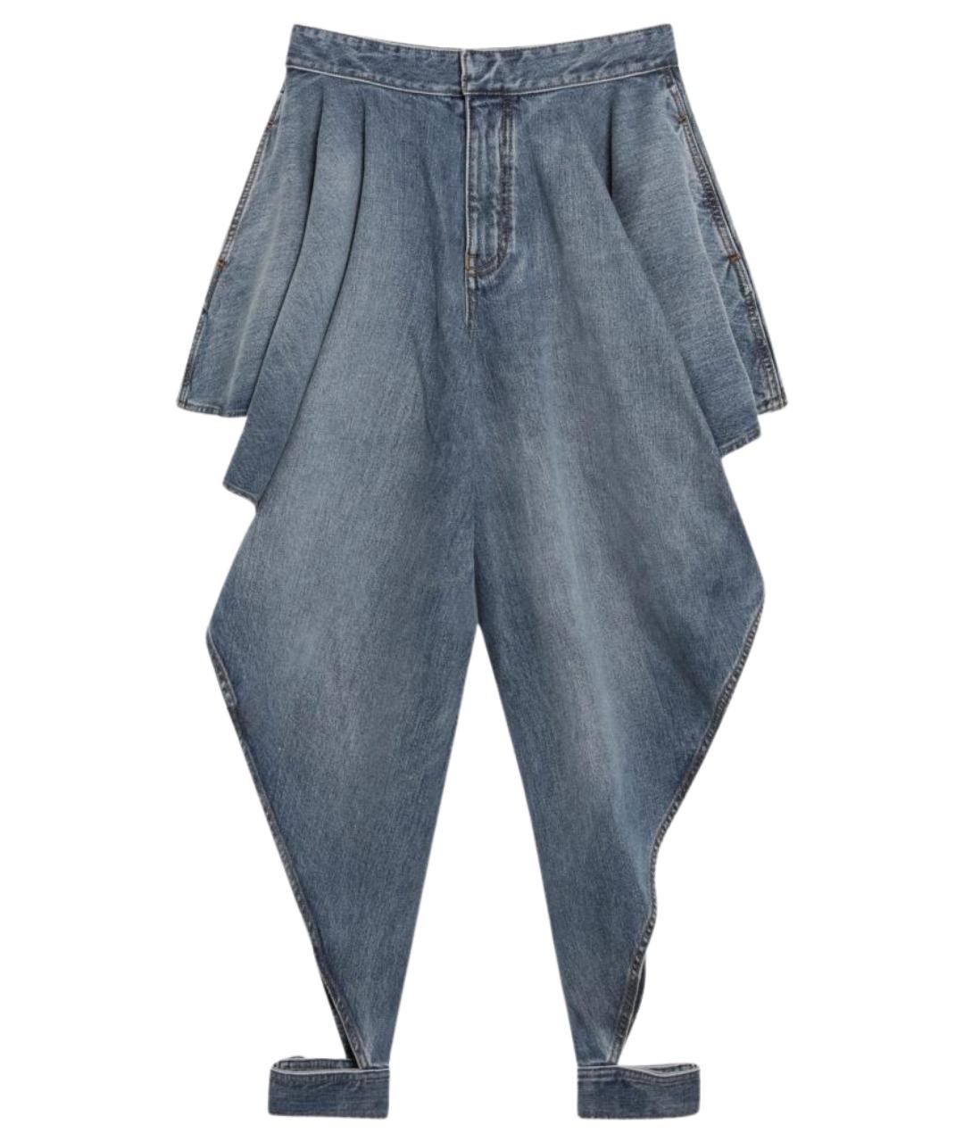 ALAIA Синие джинсы клеш, фото 1