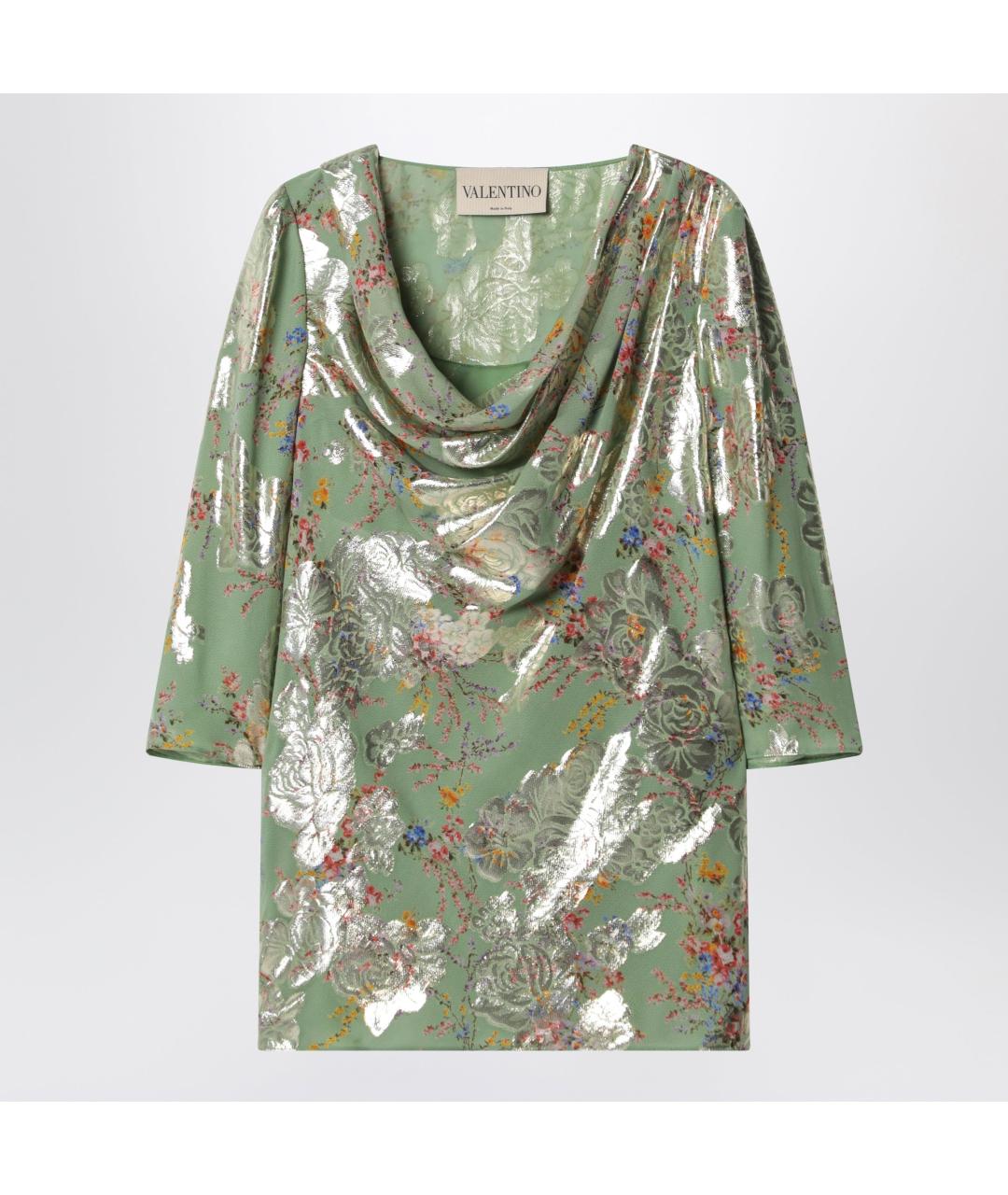 VALENTINO Зеленая блузы, фото 3