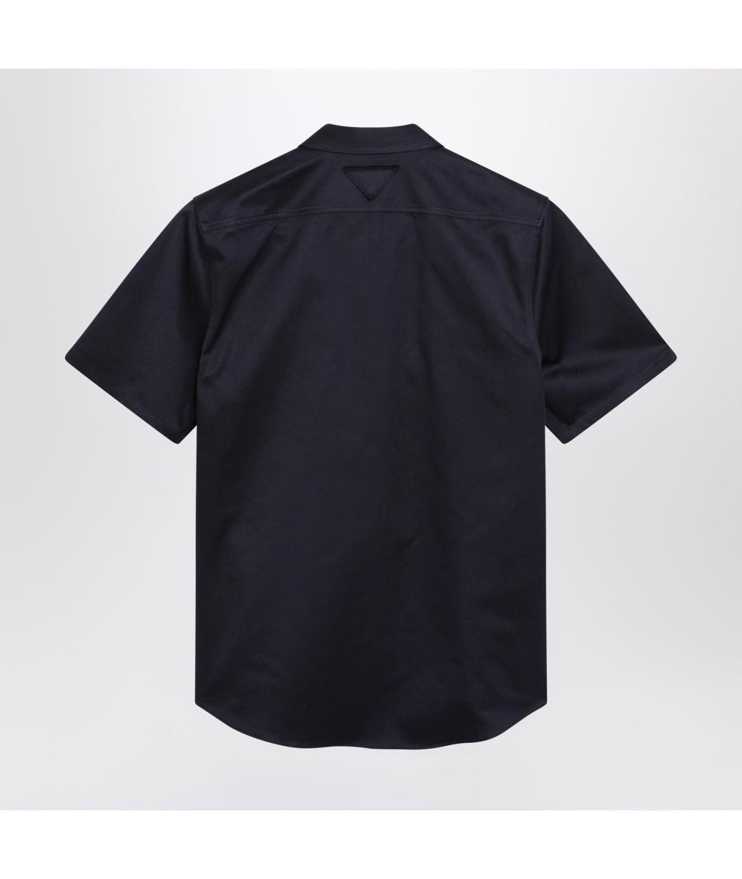 PRADA Синяя хлопковая рубашка, фото 2