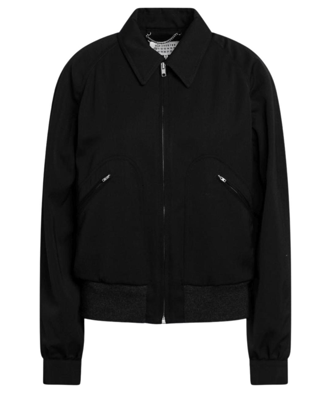 MAISON MARGIELA Черная шерстяная куртка, фото 1