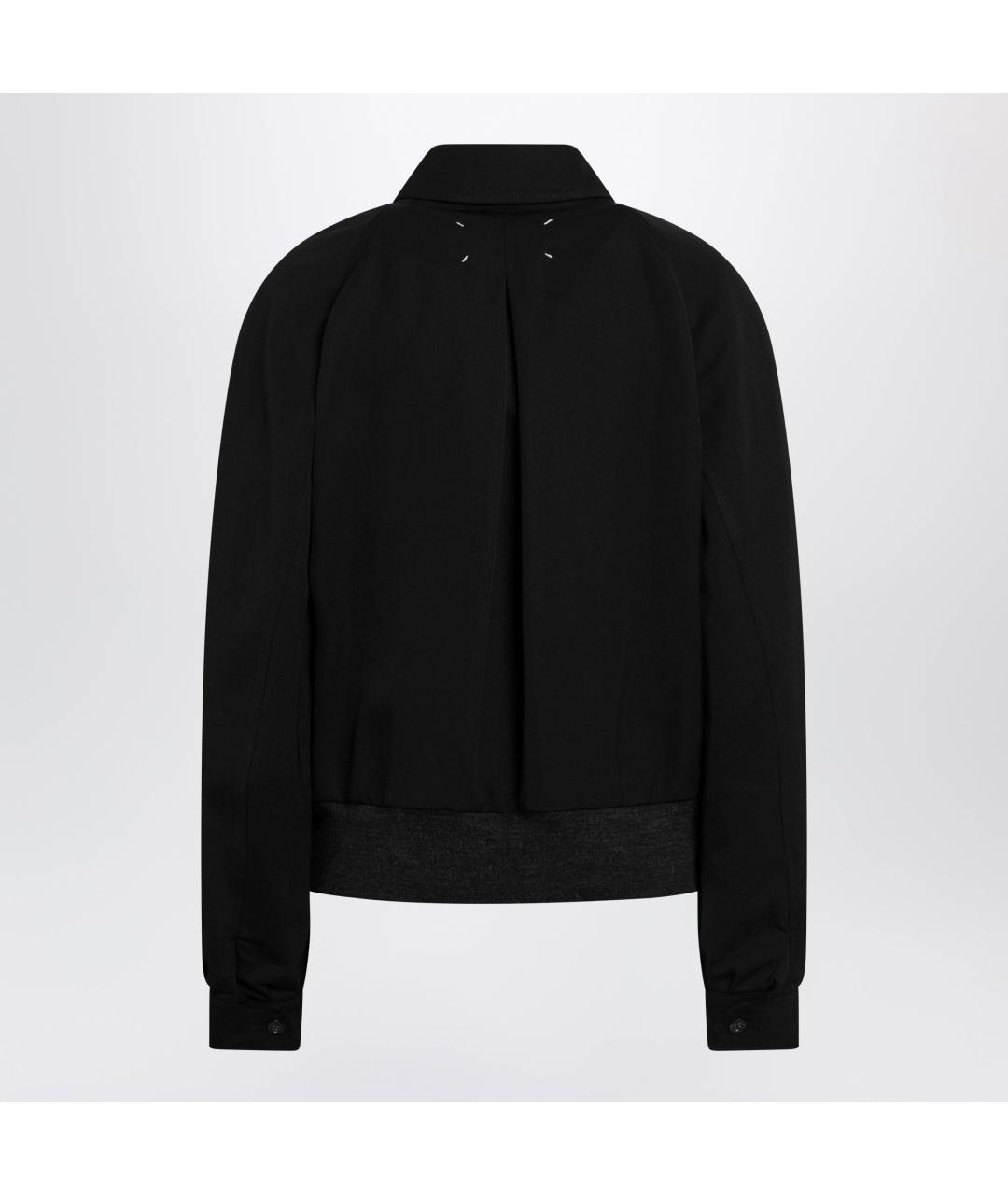 MAISON MARGIELA Черная шерстяная куртка, фото 2