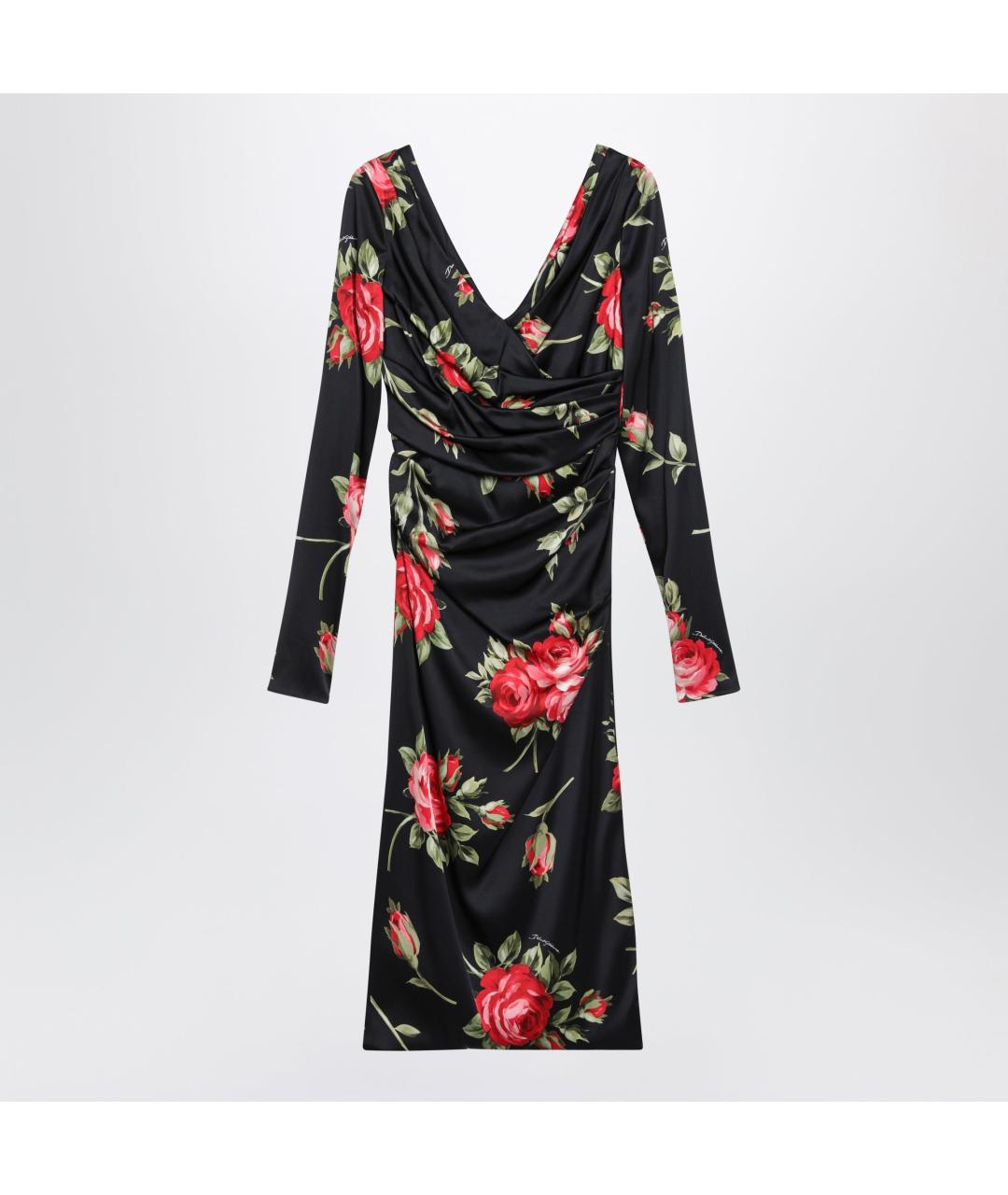 DOLCE&GABBANA Мульти повседневное платье, фото 3