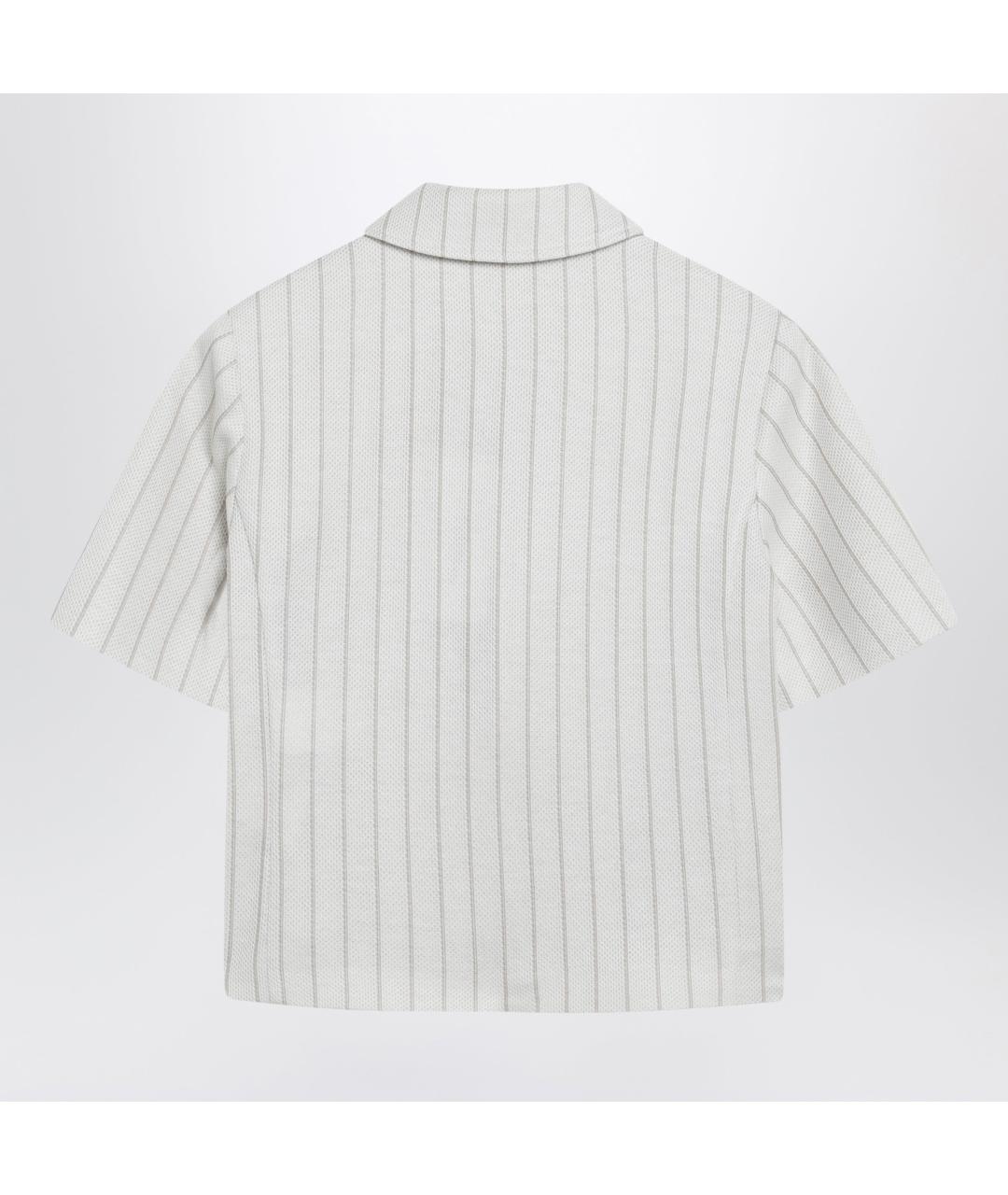 MAX MARA Белый хлопковый жакет/пиджак, фото 2