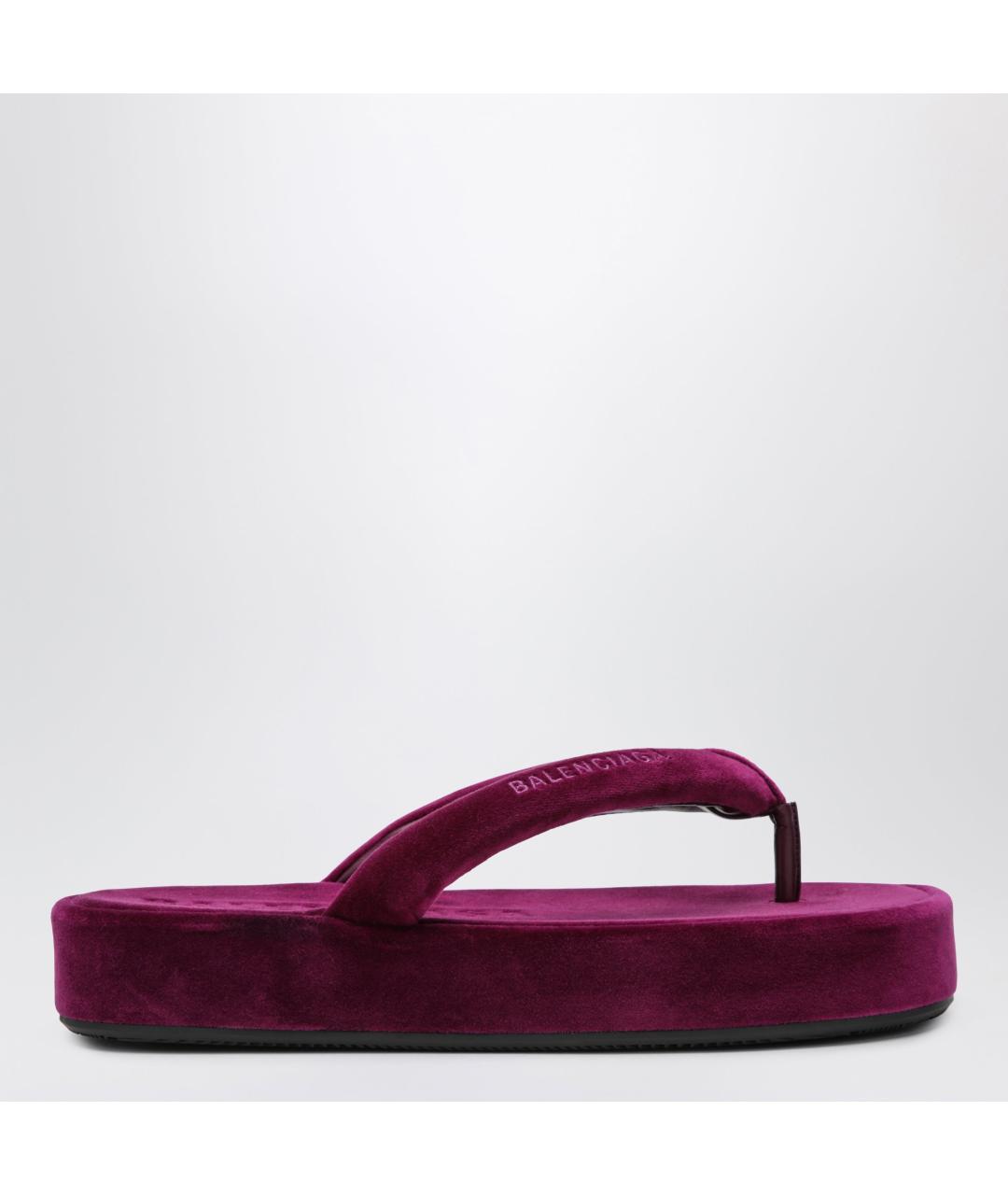 BALENCIAGA Фиолетовые сандалии, фото 3