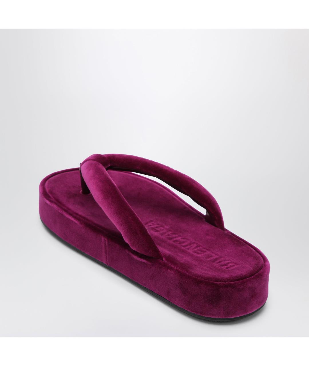 BALENCIAGA Фиолетовые сандалии, фото 2