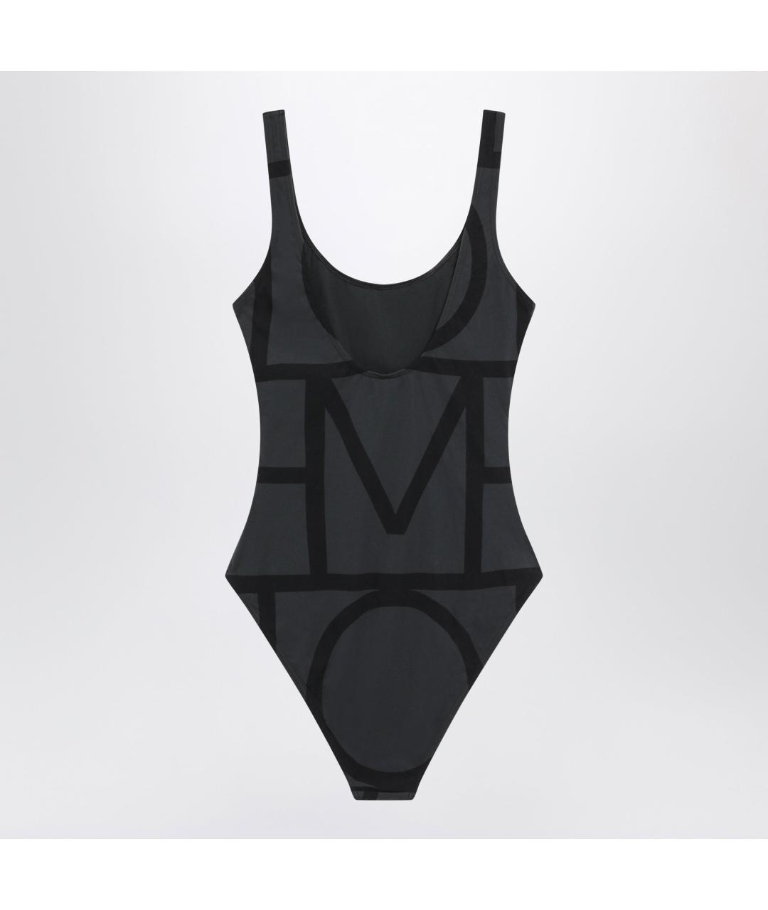 TOTEME Черный полиамидовый купальник, фото 2