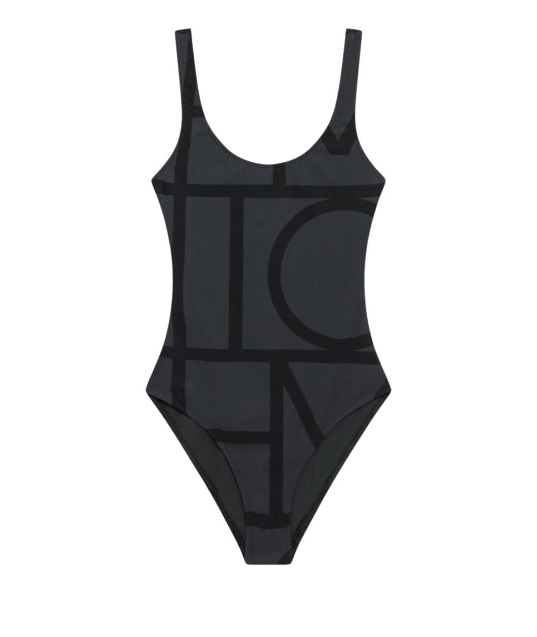 TOTEME Черный полиамидовый купальник, фото 1