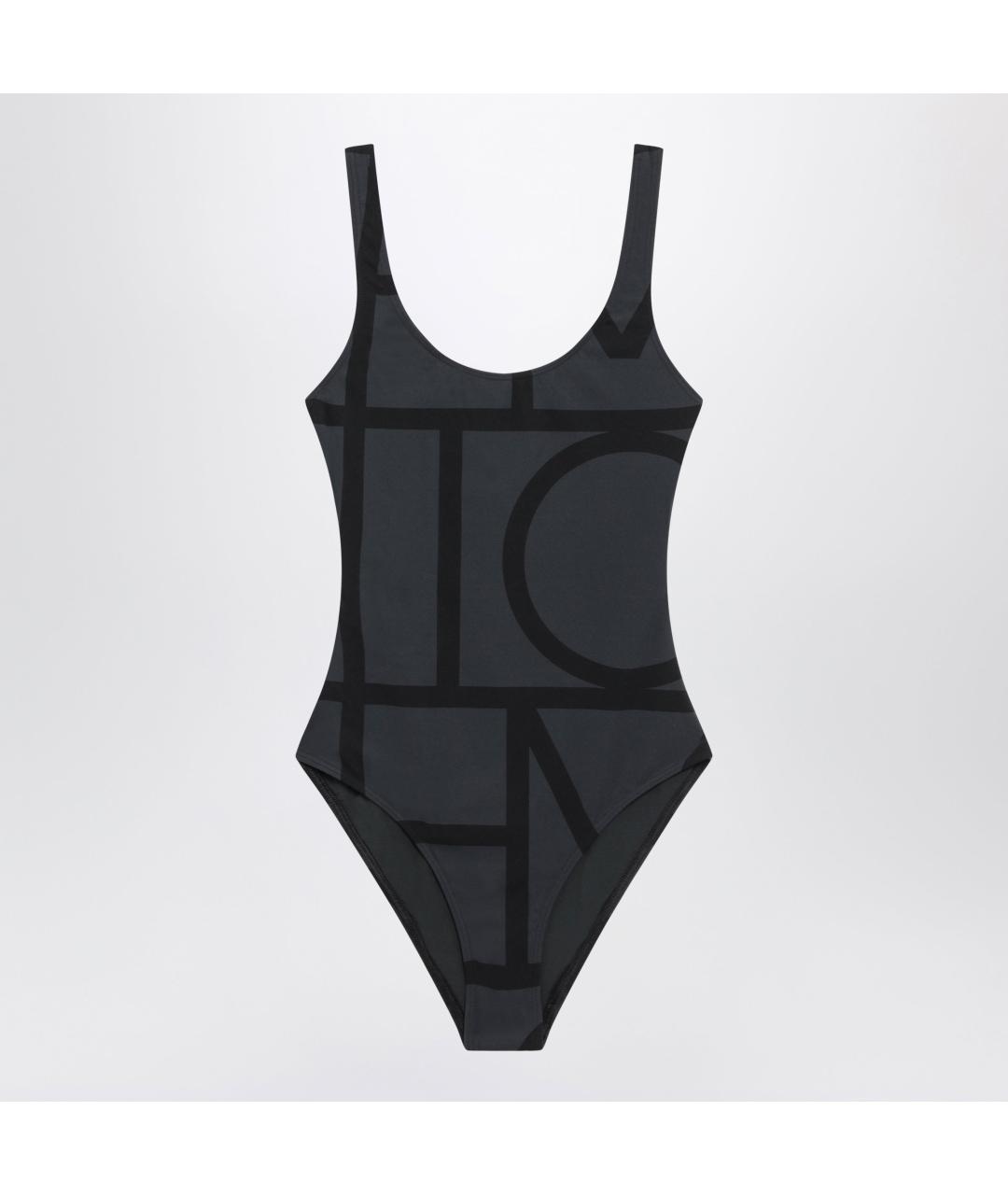 TOTEME Черный полиамидовый купальник, фото 5