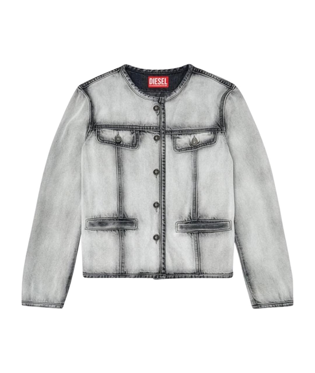 DIESEL Серая куртка, фото 1