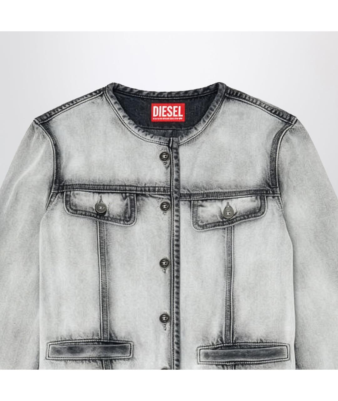 DIESEL Серая куртка, фото 2