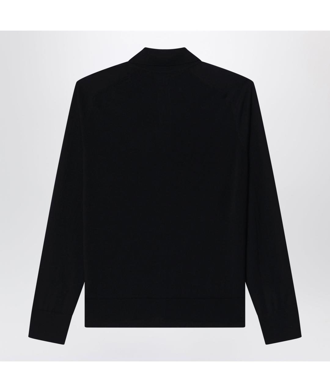 Ami Paris Черный шерстяной кардиган, фото 2