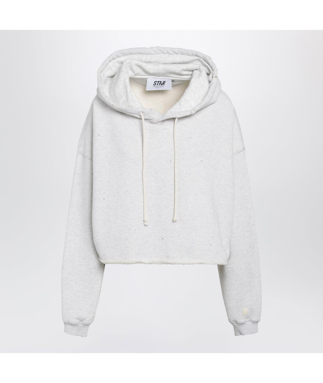 GOLDEN GOOSE DELUXE BRAND Серый хлопковый джемпер / свитер, фото 3