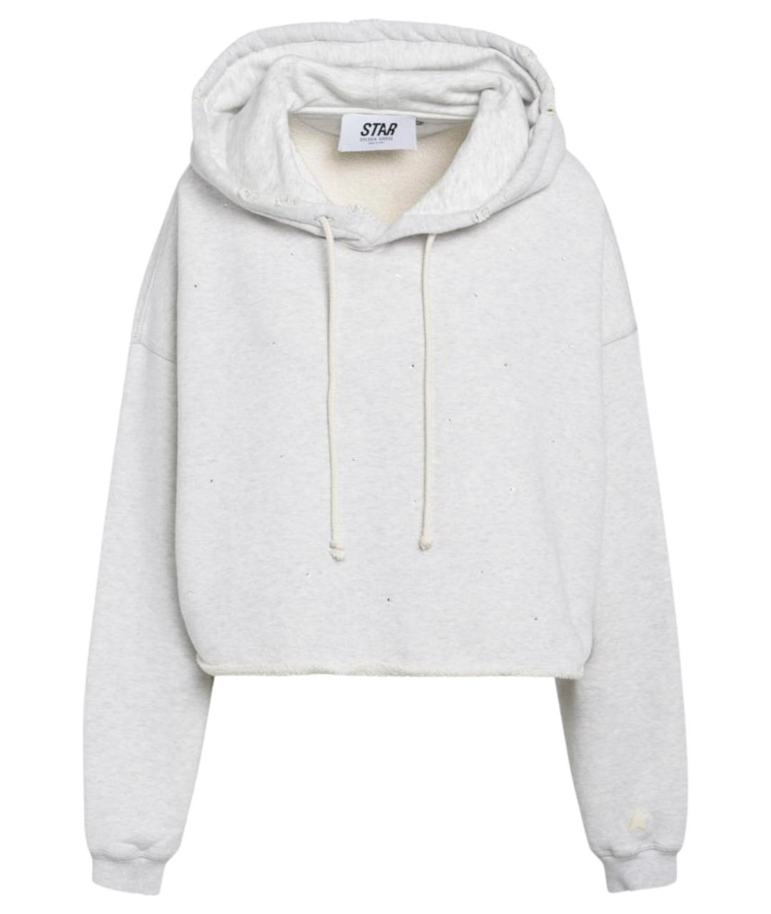 GOLDEN GOOSE DELUXE BRAND Серый хлопковый джемпер / свитер, фото 1