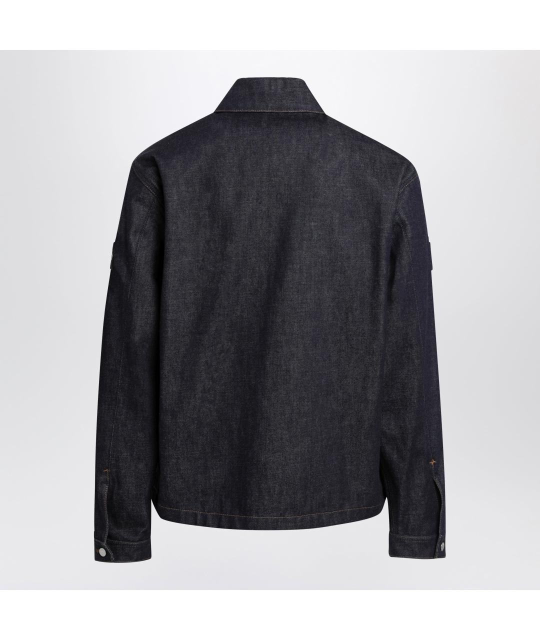 STONE ISLAND Синяя хлопковая куртка, фото 2