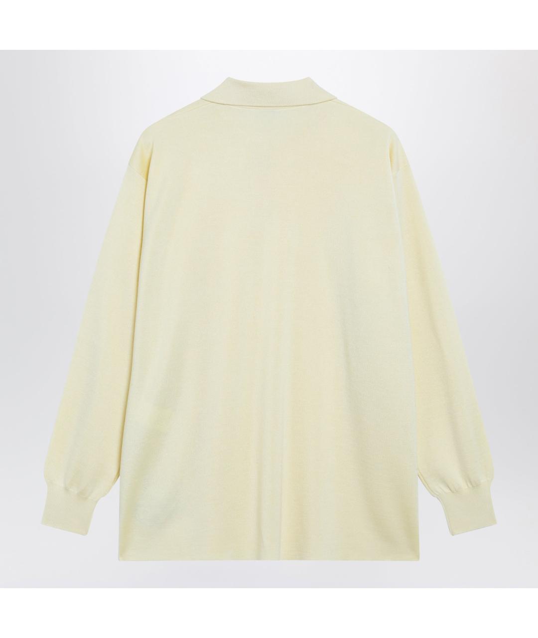 LOEWE Желтый кашемировый джемпер / свитер, фото 2