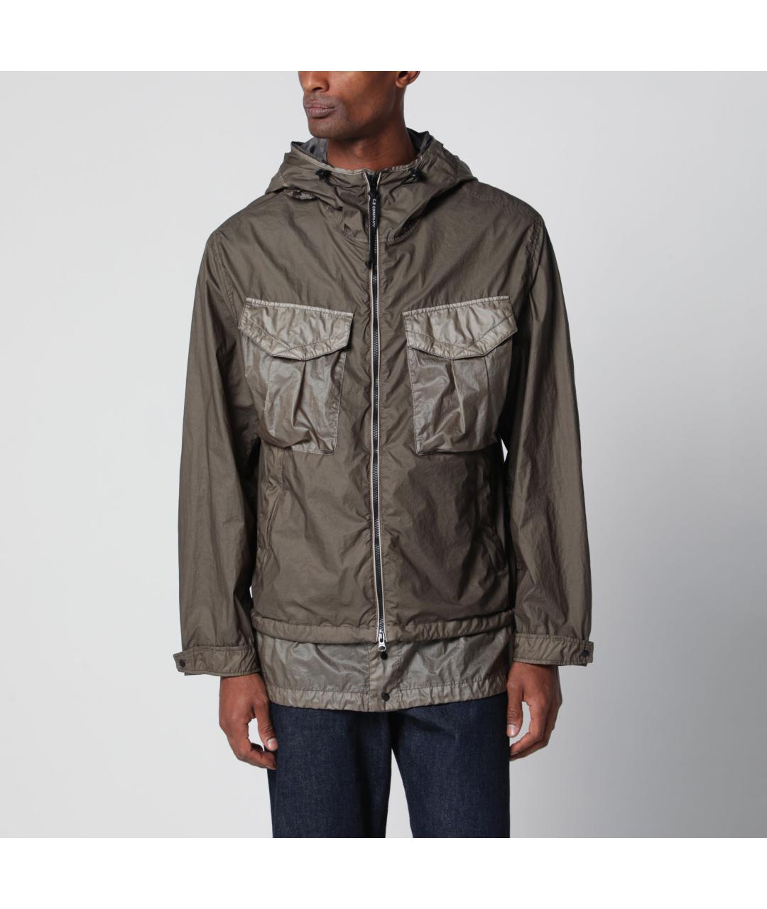 CP COMPANY Серая полиамидовая куртка, фото 3