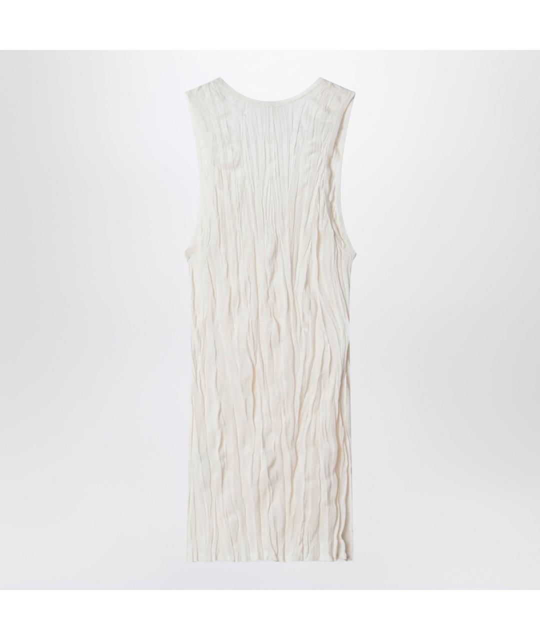 TOTEME Белая вискозная майка, фото 2