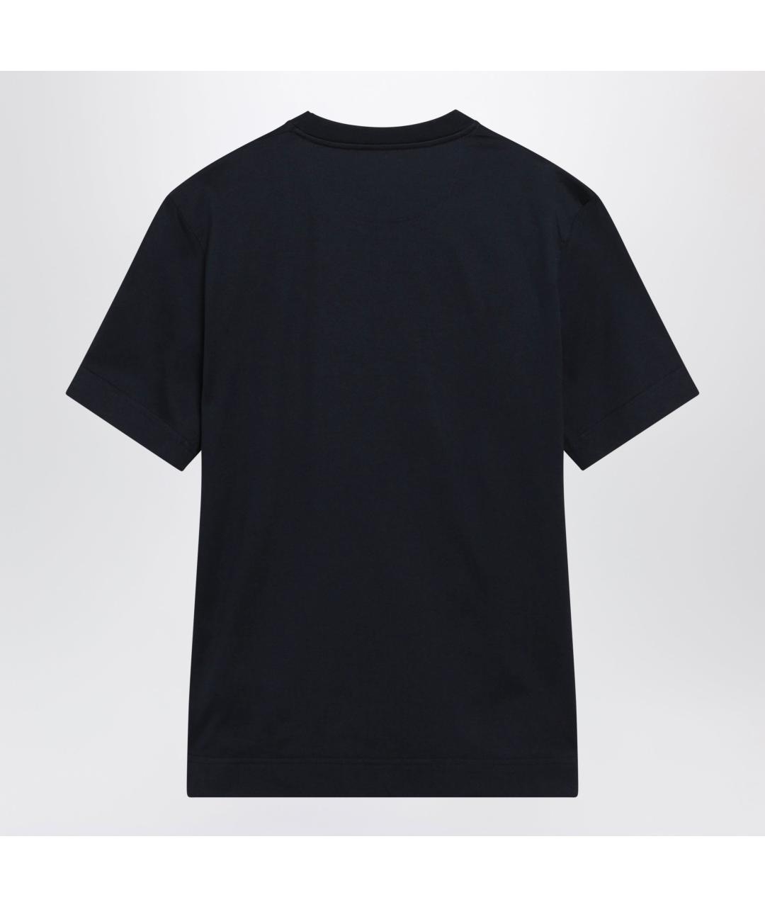 FENDI Синяя хлопковая футболка, фото 2