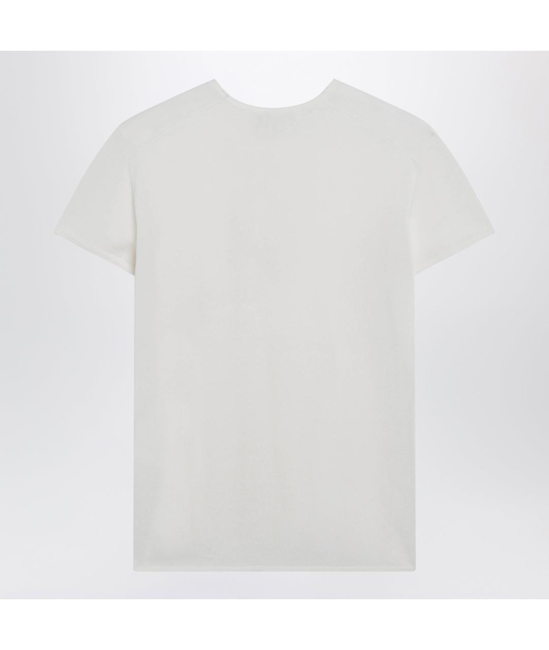 TOTEME Белая шелковая футболка, фото 2