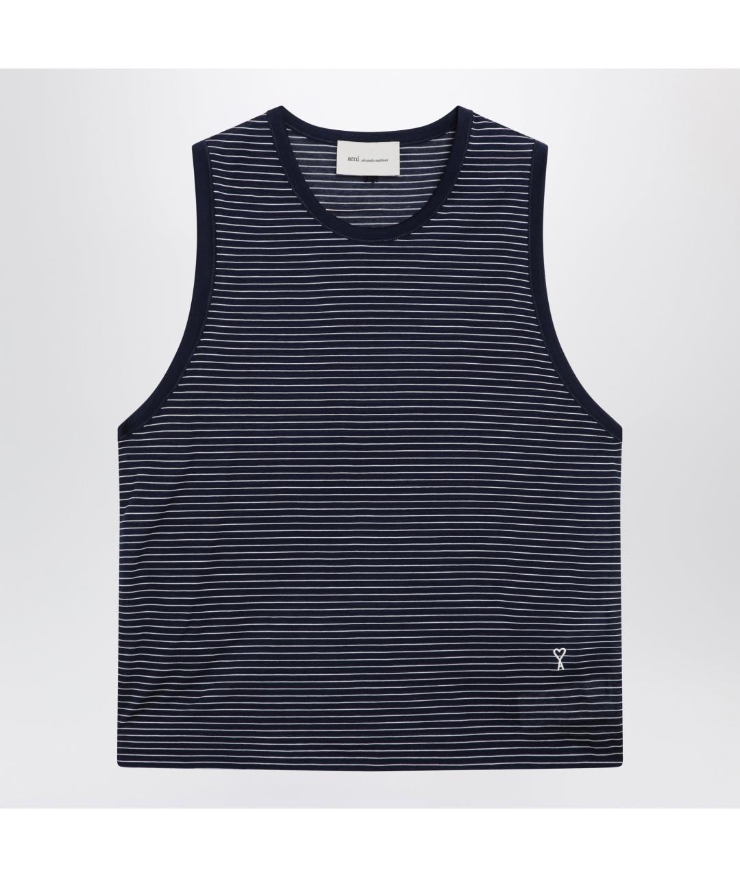 Ami Paris Мульти хлопковая майка, фото 3