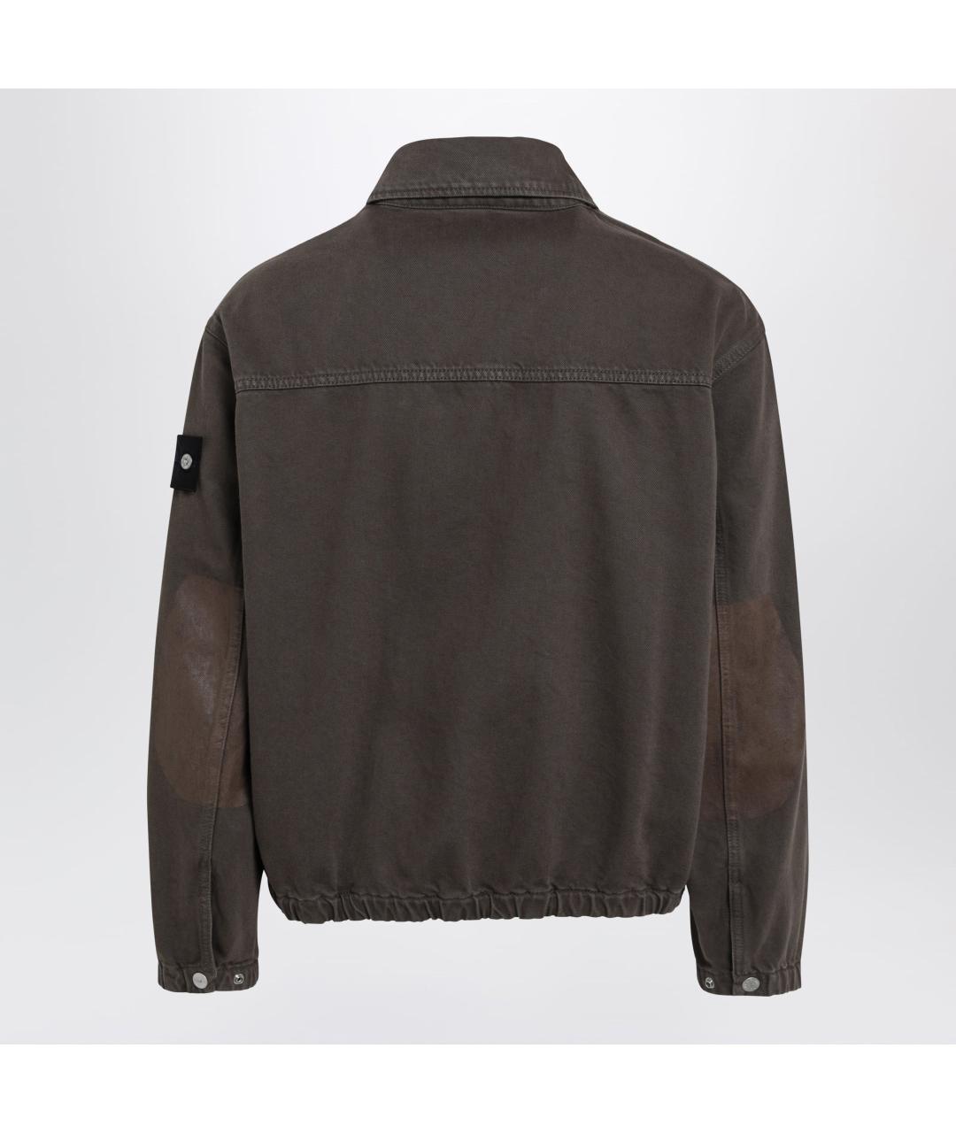 STONE ISLAND Коричневая куртка, фото 2