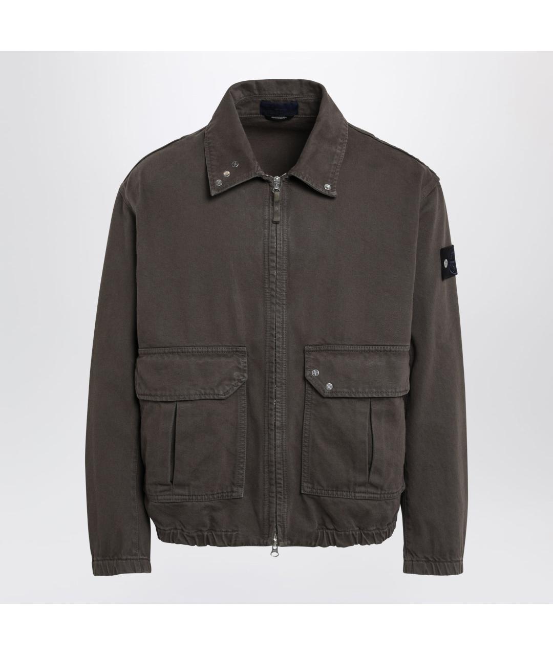 STONE ISLAND Коричневая куртка, фото 3