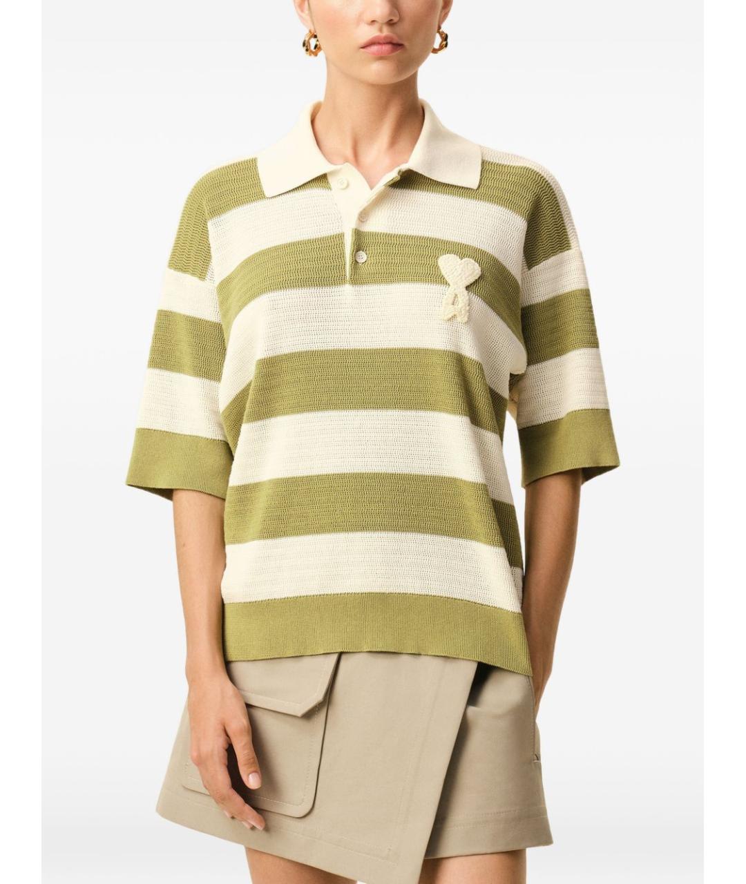 Ami Paris Мульти хлопковая футболка, фото 4