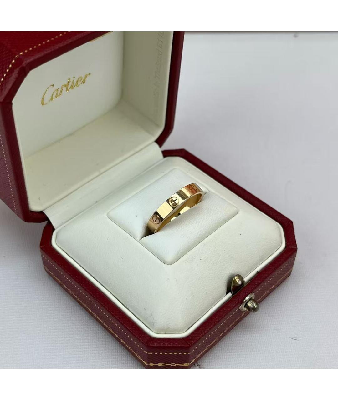 CARTIER Золотое кольцо из розового золота, фото 4