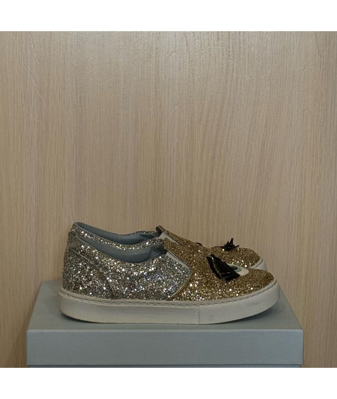 CHIARA FERRAGNI Мульти кожаные слипоны, фото 7