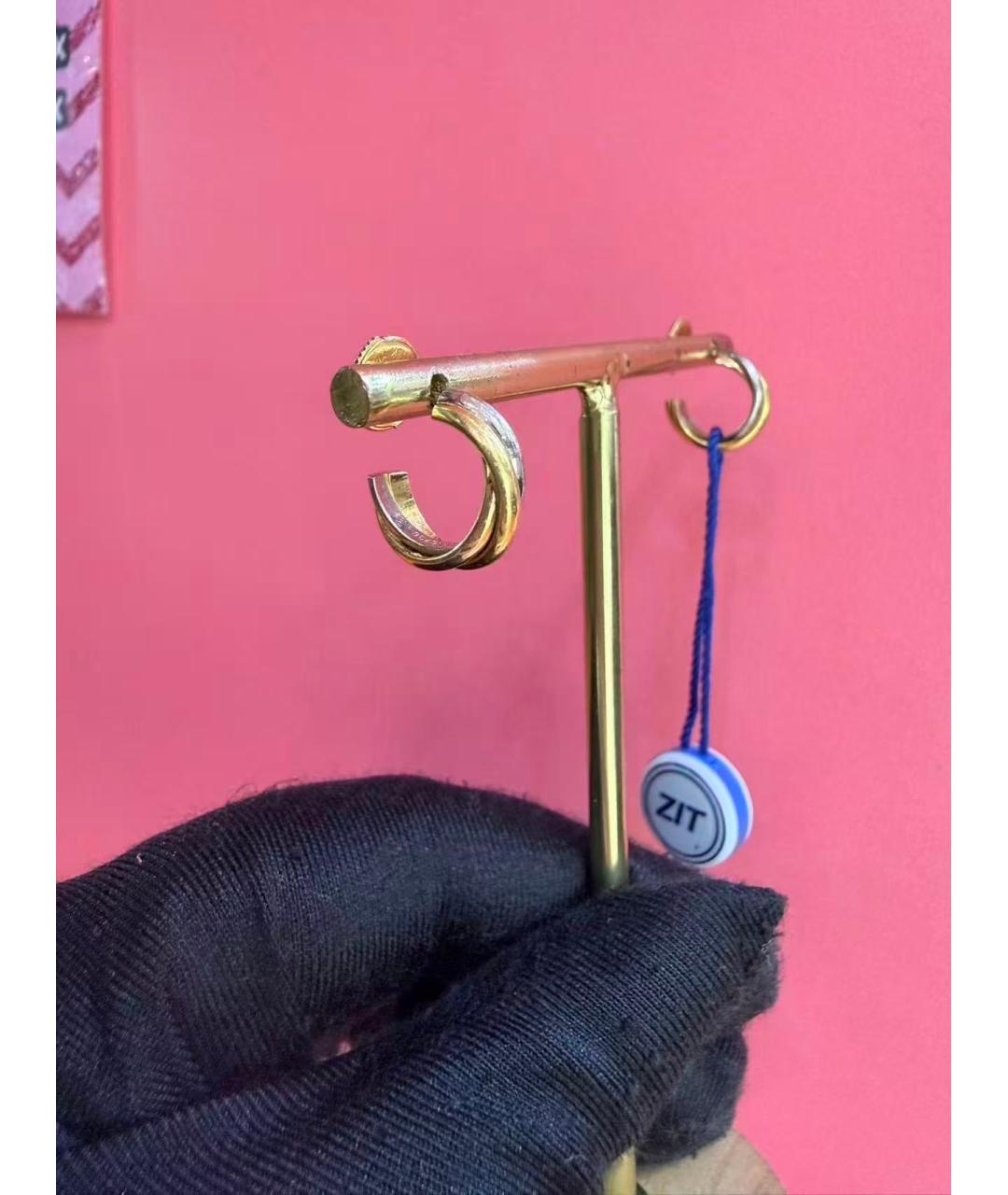 CARTIER Мульти серьги из желтого золота, фото 2