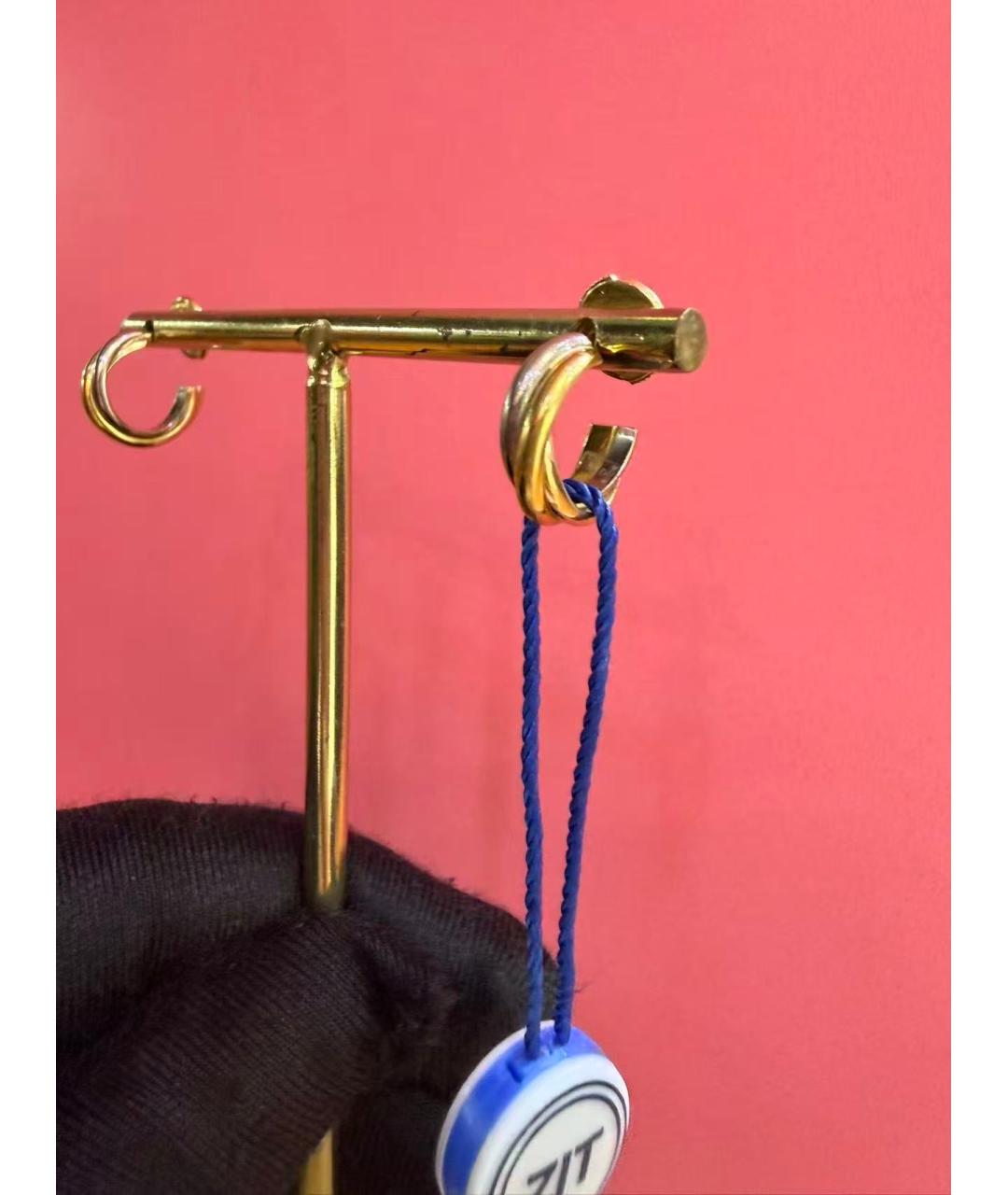 CARTIER Мульти серьги из желтого золота, фото 3