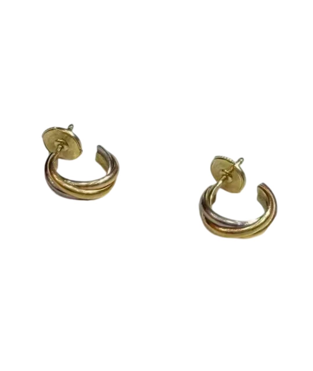 CARTIER Мульти серьги из желтого золота, фото 1