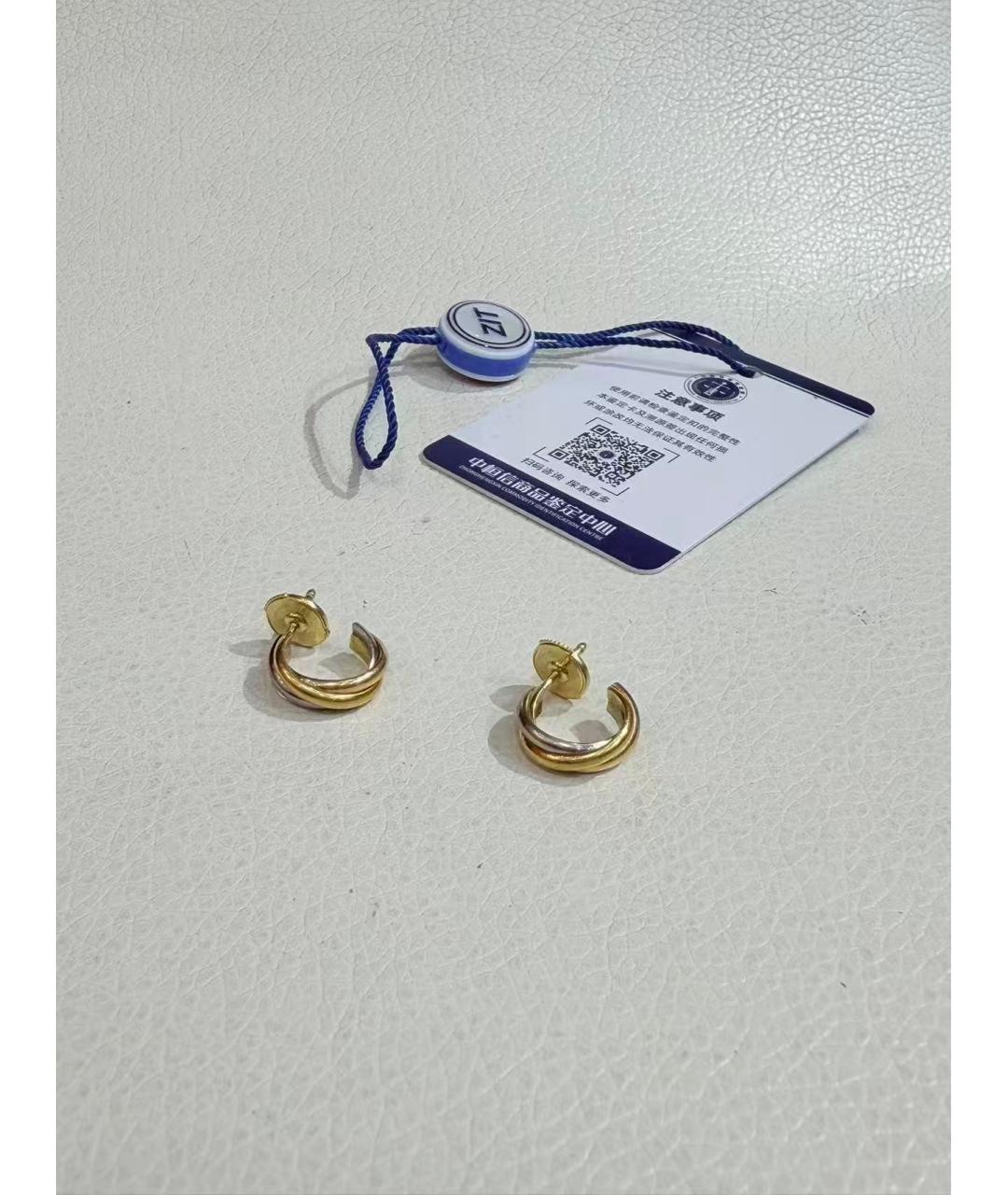 CARTIER Мульти серьги из желтого золота, фото 5