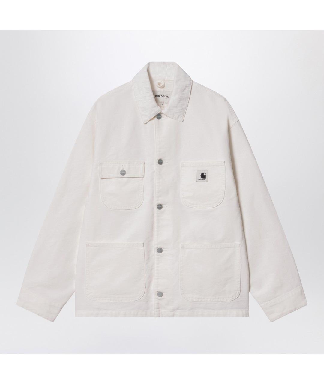 CARHARTT WIP Белая хлопковая куртка, фото 3